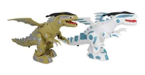 Imagen 2 de 5 de Dinosaurios Robot De Juguete C/sonido, Luz Y Movimiento 36cm
