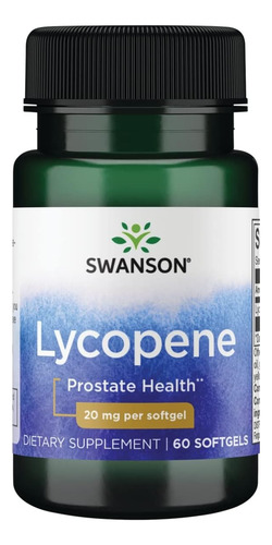 Licopeno Lycopene 20mg Capsulas Blandas Prostata