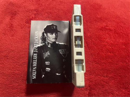 K7 Janet Jackson Rhythm Nation Single De Época Eua