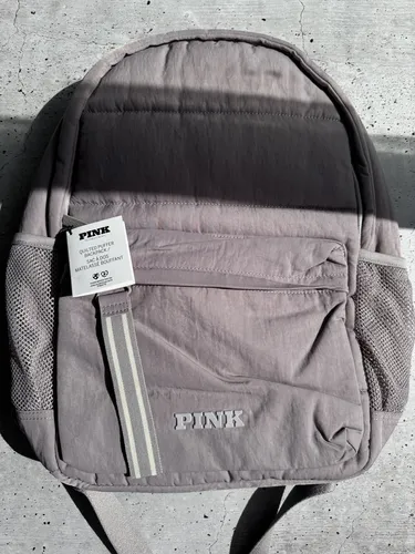 Gray victoria secret backpack sale