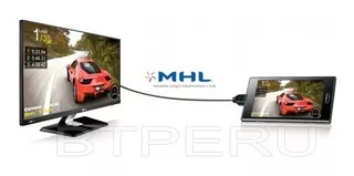 Adaptador Mhl Hdmi Tv Xperia Sony Z Z4 Z5 Compact Premium