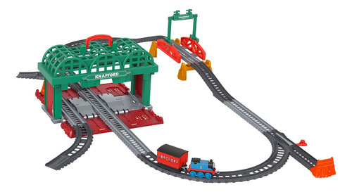 Thomas & Friends Knapford Station Train Set Pista Con Juego.