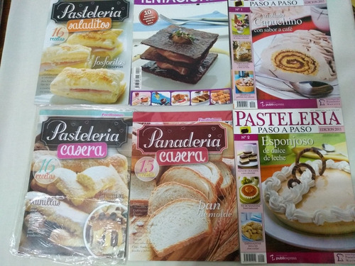 Lote X 12 Revistas Receta Cocina Pasteleria Conservas Microo