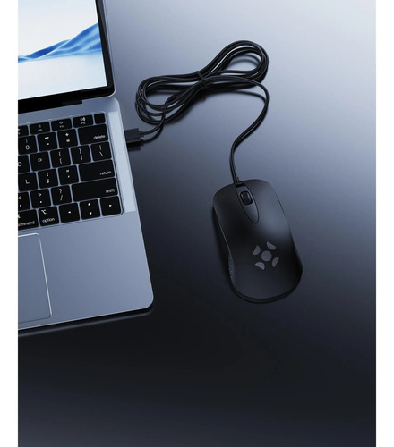 Mouse Fortrek Preto M13 1200dpi Usb 84455