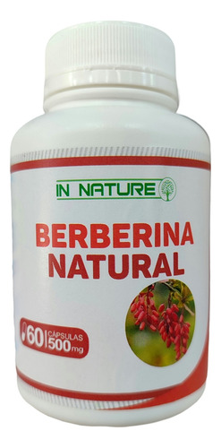 Berberina Natural 500mg (60 Cápsulas Naturales)