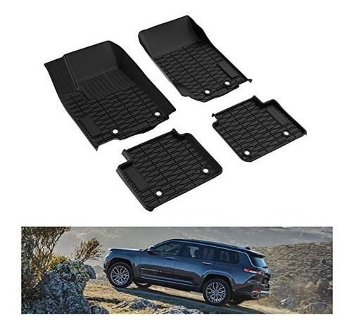 Kiwi Master Floor Mats Compatible Con Nuevo Jeep Plwcj