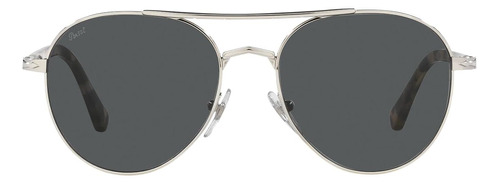 Persol Po2477s Gafas De Sol Redondas, Gris, 54 Mm