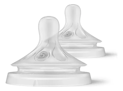 Kit 2 Unidades De Bico  Pétala 3.0 T5 Para Bebês De 6 Meses Phillips Avent