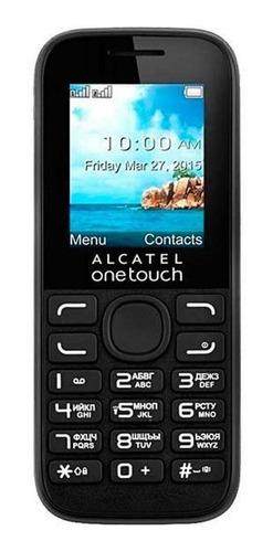Cell Phone Dual Chip Alcatel On Touch 1052d Btooth Fm Camera