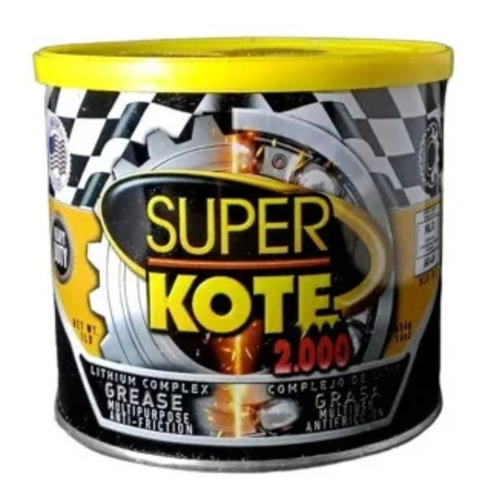 Grasa Blanca Super Kote 2.000 464grs Altas Temperaturas 