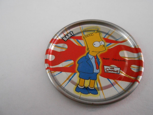 Tazos Silver Simpsons, Bart  #79
