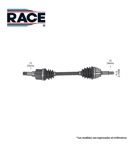 Flecha Izquierda Ford Ka 1.6l 2001-2008 Manual Race