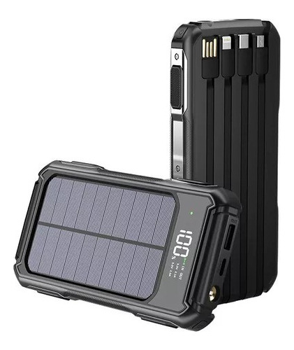 Power Bank Solar Cargador Portatil 20000mah Tienda Cod 970.1