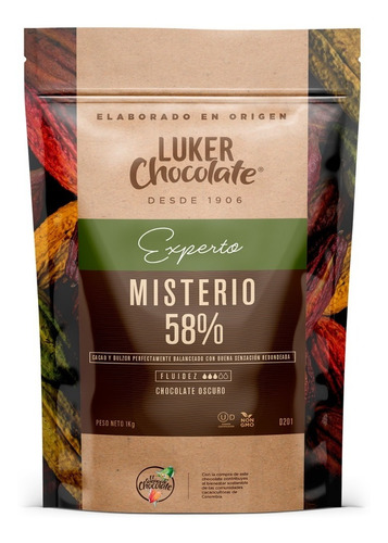 Chocolate Real Misterio 58% Kg - Kg a $54700