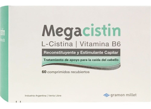 Megacistin X 60comp Anticaida Fortalecedor Magistral Lacroze