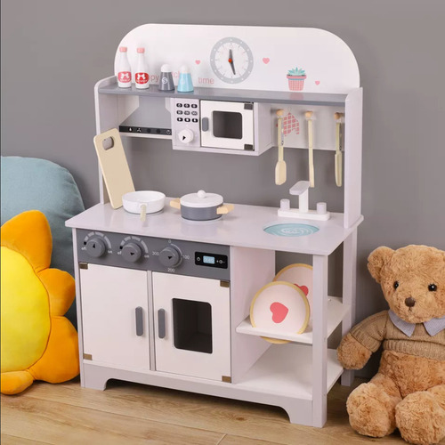 Cocina De Juguete Golden Toys Gts437 Color Gris