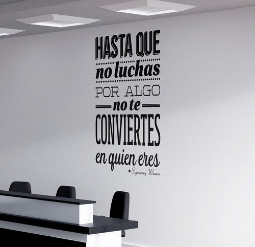 Vinil Decorativo P/pared En Esta Empresa Somos 120x 180cm 