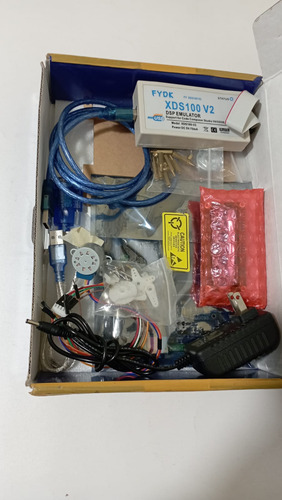 Emulador Dspxds100v2 Jtag + Tarjeta Pop28335 Tms320f28335 (Usado)