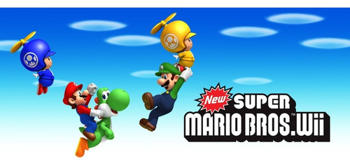 New Super Mario Bros Wii Americano Sem Manual (Recondicionado)