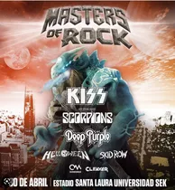 Comprar Vendo 1 Entrada Sector Cancha General Master Of Rock 