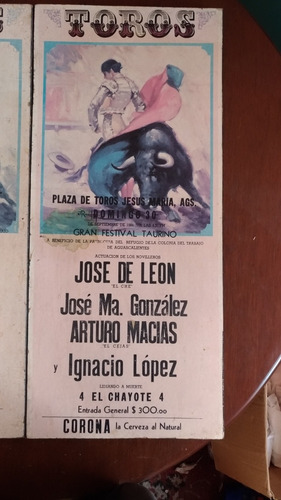 Anuncios Taurinos De 1984 (Usado)