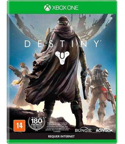 Game Destiny Xbox One Novo Lacrado Mídia Física 