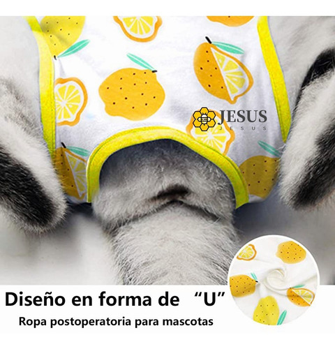 Imagen 8 de 8 de Fajas Postoperatorias Para Gato Y Perro Chaleco Mascotas
