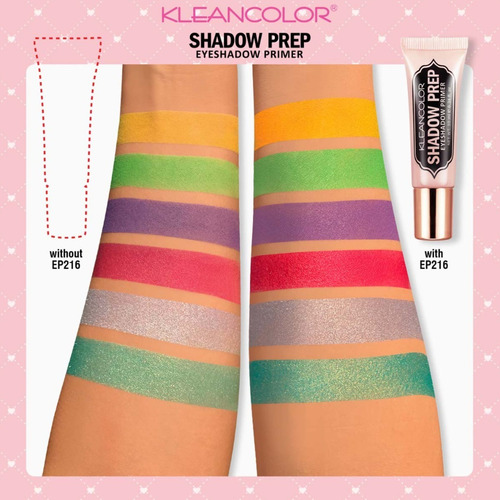 Imagen 2 de 6 de Primer Ojos Shadow Prep Intensificador Sombras Kleancolor