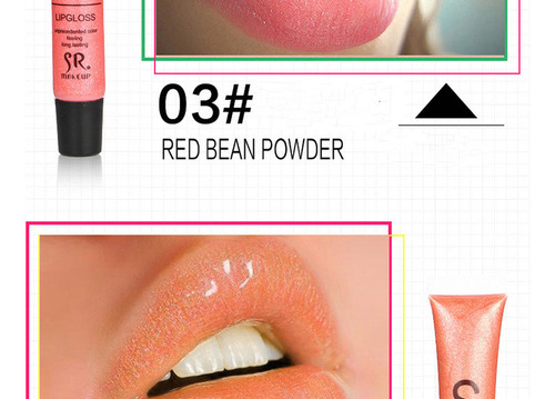 Brilho Labial Com Sensor De Água Sr House Com Umidade Dourad