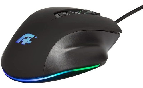 Mouse Gamer A+ Plus Tech Yuki Rgb 1ms Com Software 12.000dpi Cor Preto