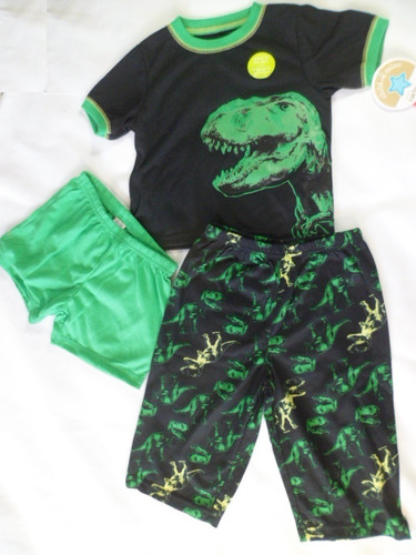 Conjunto 3 Piezas Para Niño Carter's 18 Meses Dinosaurios