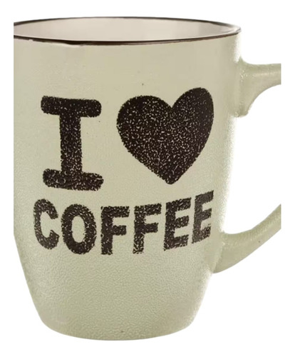 Set De 4 Tazas Haus Cerámica Para Café