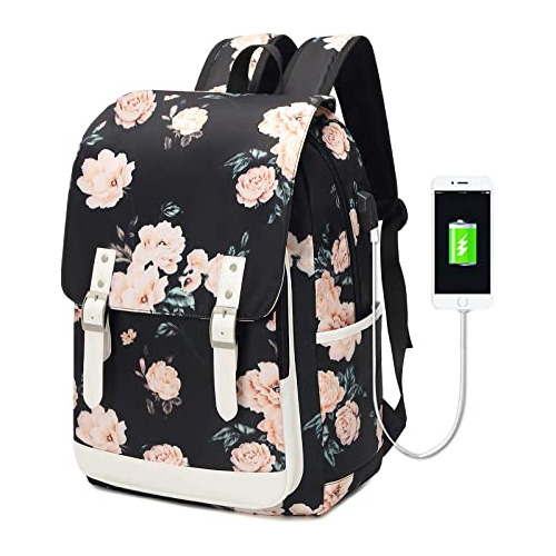 Pawsky Portátil Mochila Para Mujeres Niñas, Elegante Wx6ki