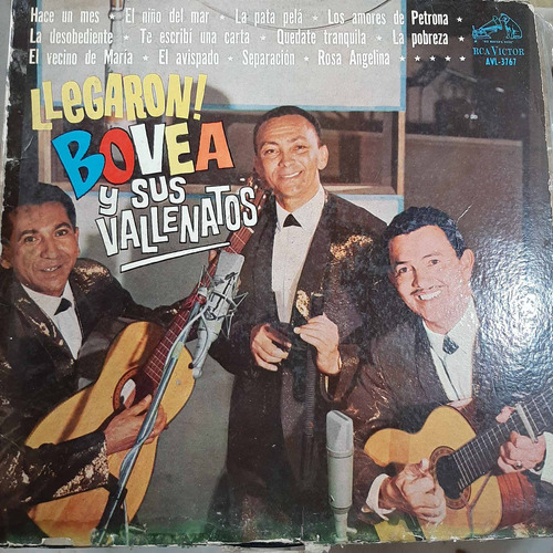 Vinilo Bovea Y Sus Ballenatos Llegaron C5