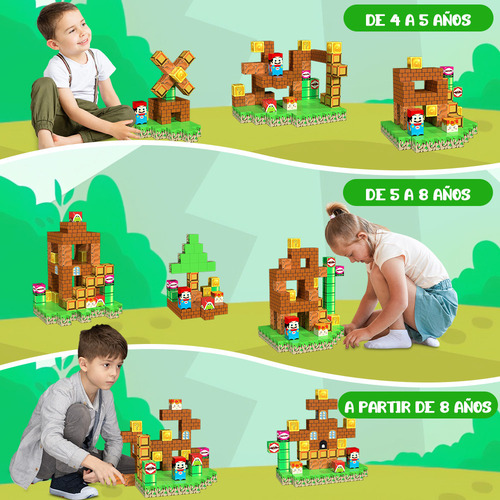 Bloques Magnéticos Construcción Juguetes Niños Regalos
