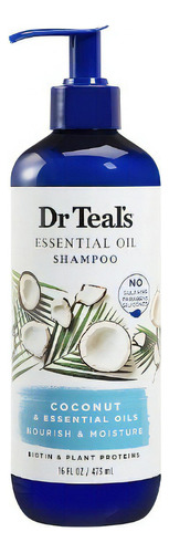  Dr Teals Shampoo Cuidado Capilar Coconut 473ml