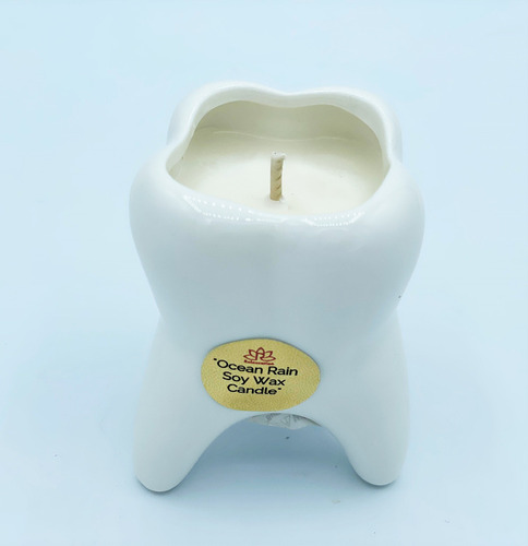 Candle Relaxcation Mini Molar Tooth, Aroma A Lluvia Oceánica
