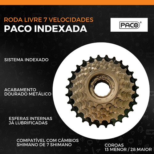 Kit 21v Bicicleta 29 E 26 Corrente Catraca Rapid Fire Câmbio