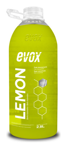 Shampoo Desengrasante Evox Lemon 2.8l- Ev02928 -