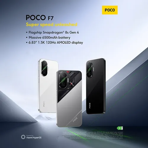 Celular Xiaomi Poco F7 12gb Ram 512gb Rom Dual Sim Silver