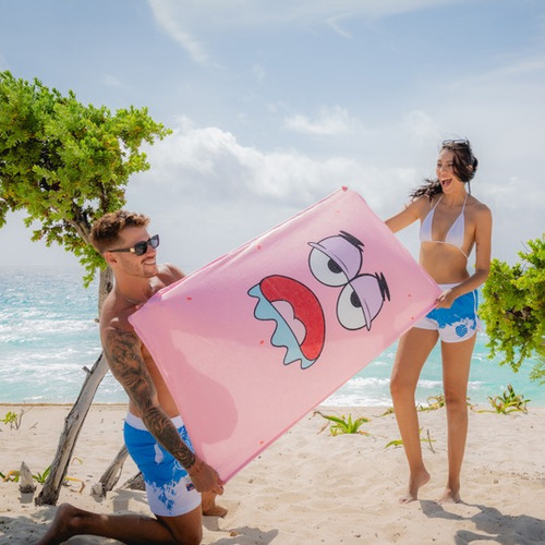 Quiubolee! Toalla Bob Esponja Patricio Estrella Rosa Patricio Estrella