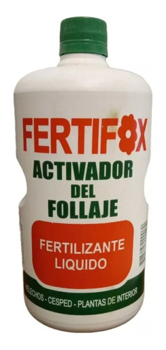 Fertifox Fertilizante Activador Follaje 1 Litro