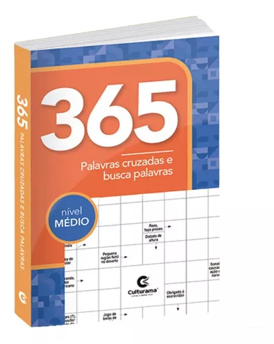 Livro De Passatempos Caça Palavras Fácil Médio E Difícil