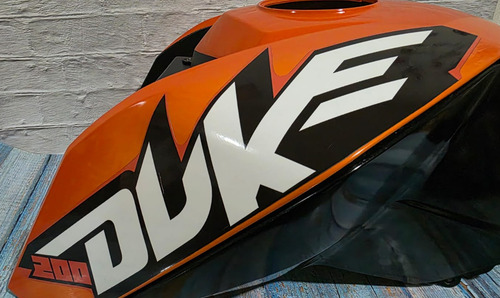 Cubre Tanque Ktm Duke 200 Naranja