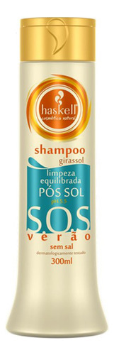 Shampoo Haskell Sos Verão Pós Sol 300ml Full