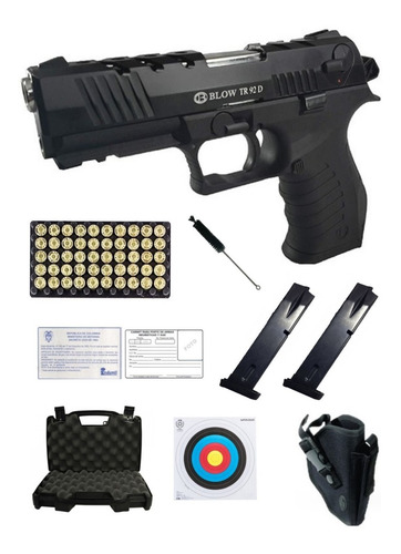 Pistolas Traumáticas Blow® Tr92 + 2 Proveedores + Cepillo