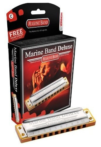 Hohner Inc Mbx-g Marine Band Deluxe - Armonica Clave