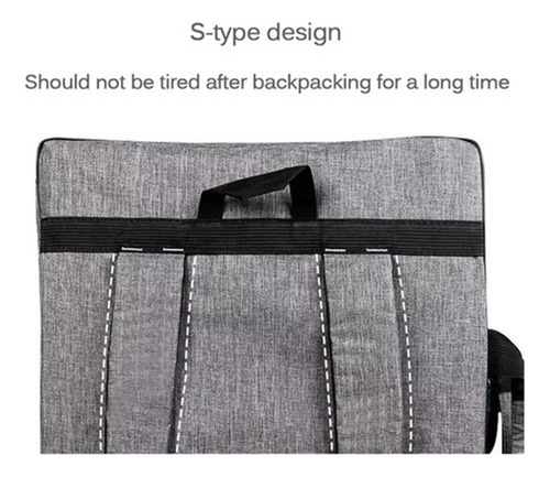 Cartera De Artista De Lienzo Sketch Superpuesto Mochila De