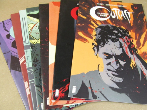 Outcast Comics Lote De  8 Revistas 