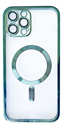 Funda Magnetica Con Protector Camara Para iPhone 15 Pro Max